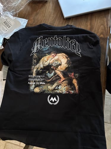 Customer photo review of 'HERCULES' TEE - BLACK