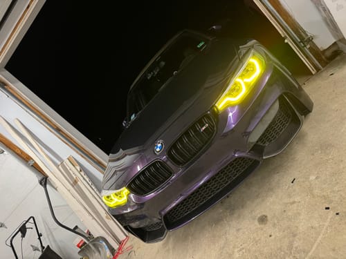 Customer photo review of F8X M3 M4 Carbon Fiber Upper + Lower Splitters (Bundle)