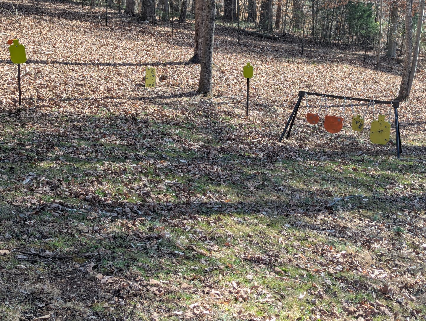 Customer photo review of T-Post Target Mount Bracket - 2 PACK