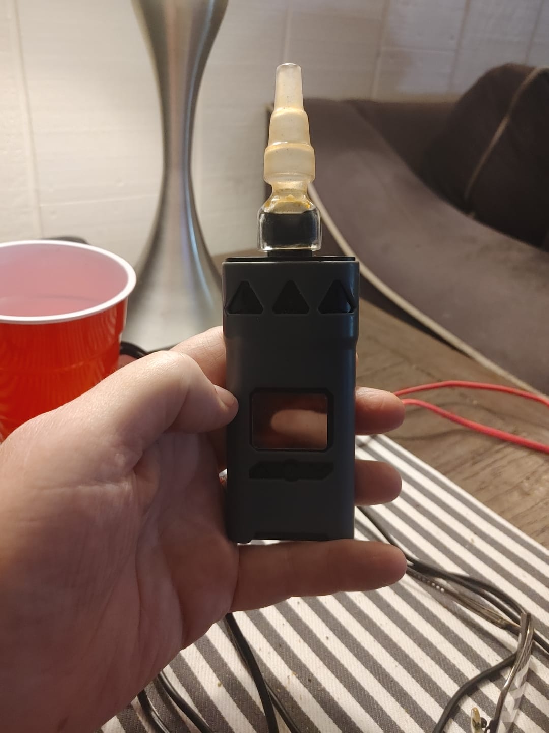 Customer photo review of AIRVAPE X | Dry Herb  and Concentrate Vaporizer– Advanced Slim Design, Discreet & Long Battery Life