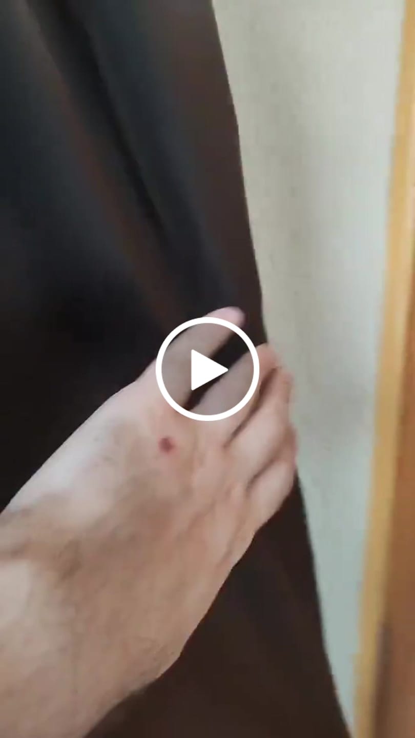 Customer video review of Capa Impermeável para Guarda-Sol e Ombrelone 210D