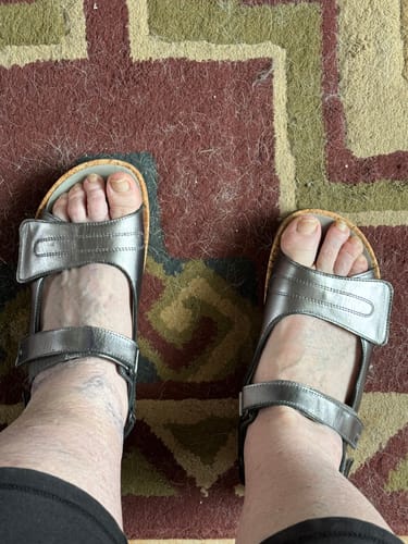 Customer photo review of Calypso Sandal