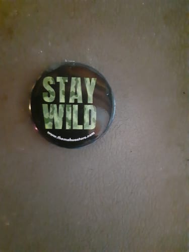 Customer photo review of Stay Wild : Green Camo