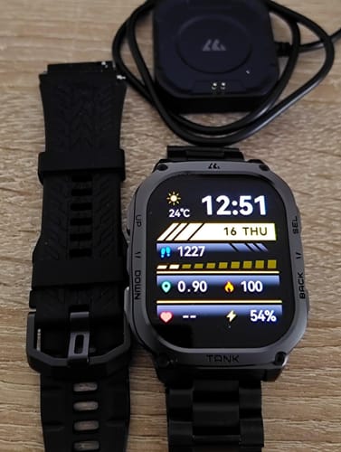 Customer photo review of 360° FITSmartWatch Titan M3 (Modell 2025)