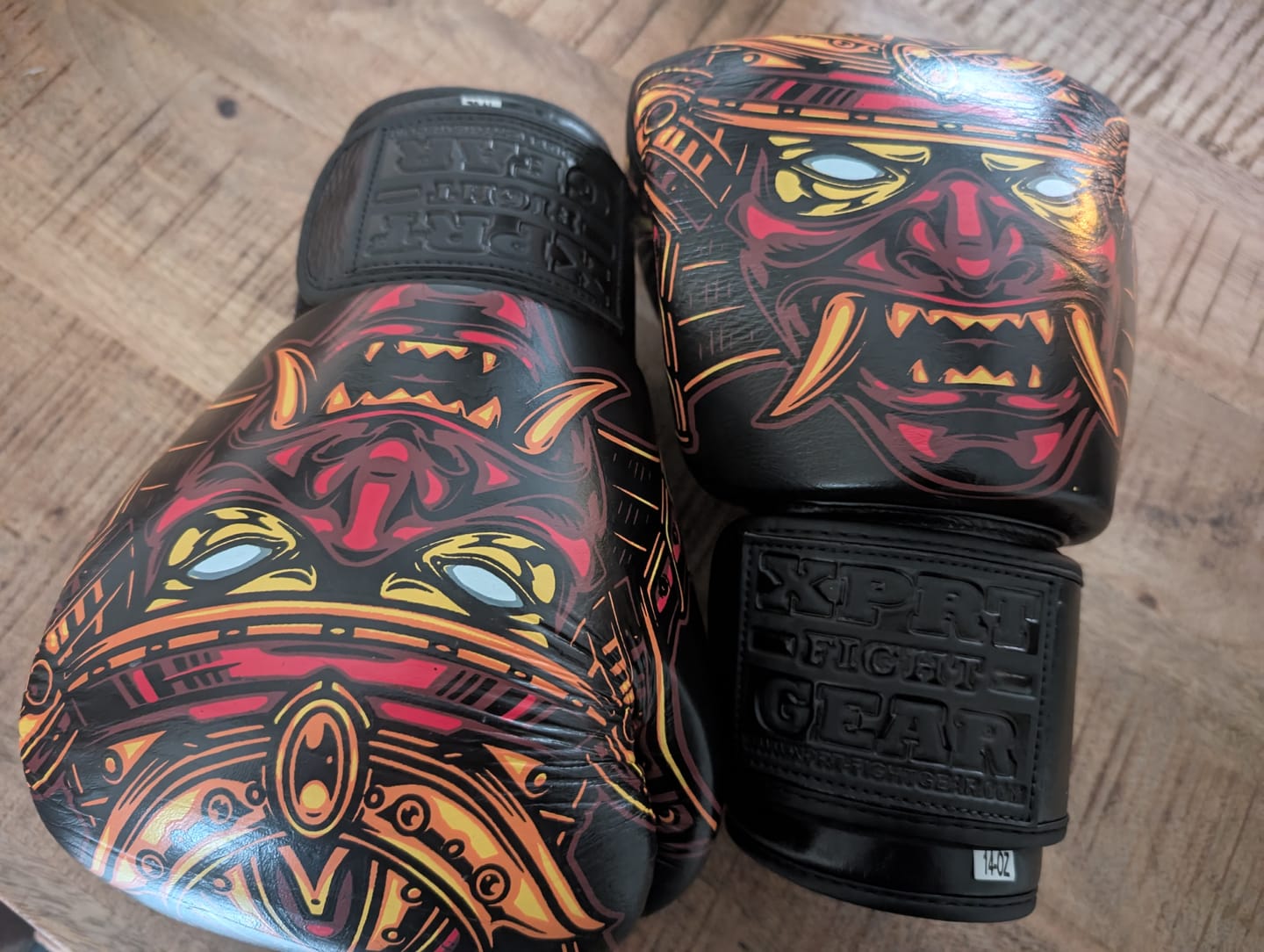 Customer photo review of Bokshandschoenen XPRT Pro V3 Samurai Mask