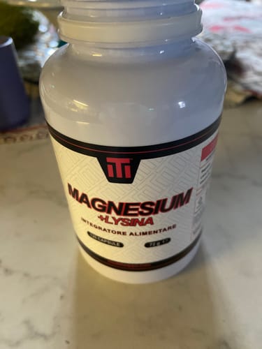 Customer photo review of Magnesium + LYSINA - 120 cps