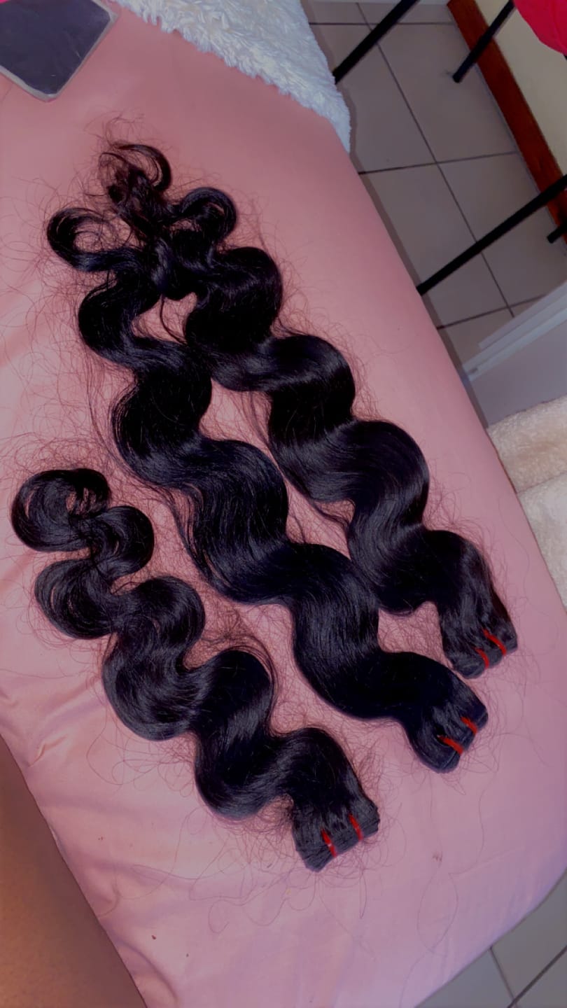 Customer photo review of Per Bundle: 14a Bodywave Bundles