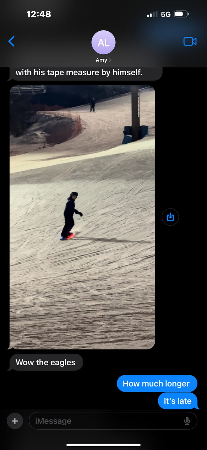 Customer photo review of LED SNOWBOARD SYSTEM