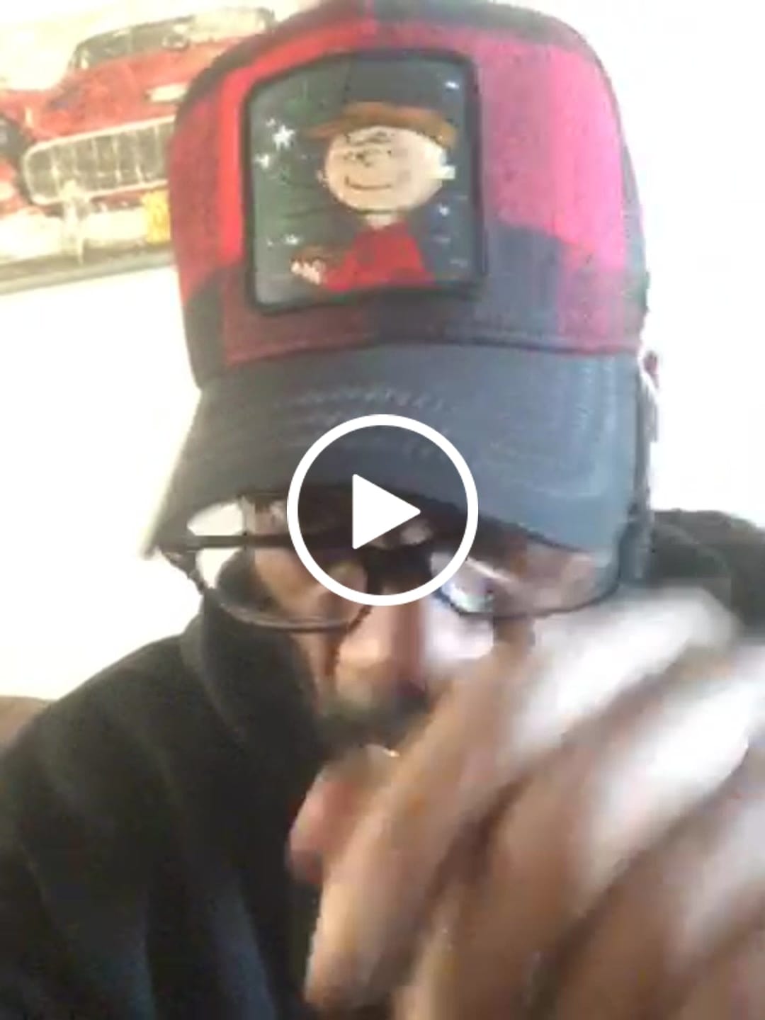 Customer video review of OVERLORD X Peanuts: Golf Snoopy Trucker Cap