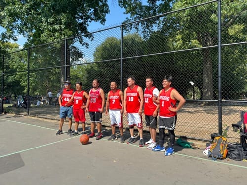Customer photo review of Custom Black White Double Side Tops Athletic Basketball Jersey