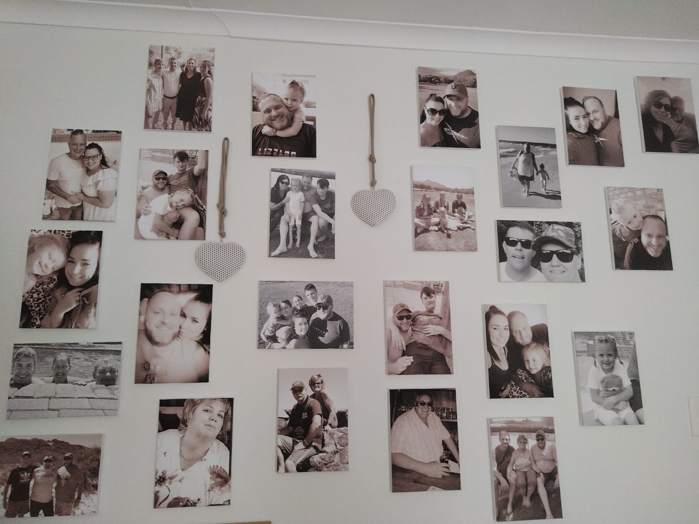Customer photo review of 12 x A4 Canvas Combo