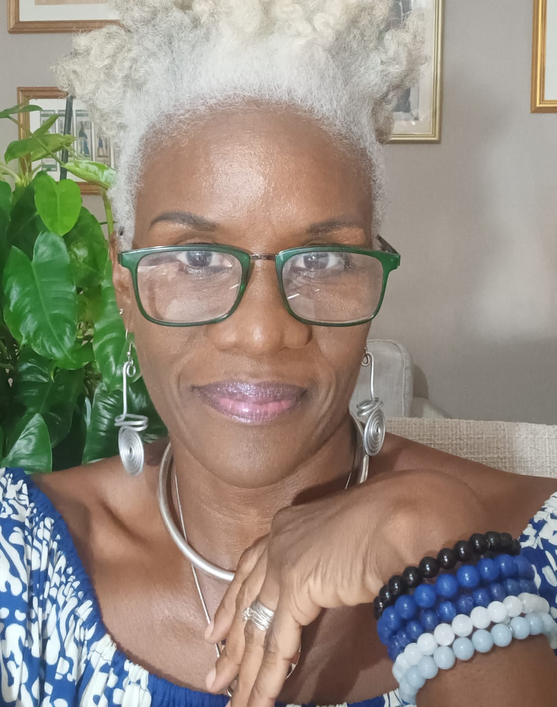 Customer photo review of Celestite Bracelet