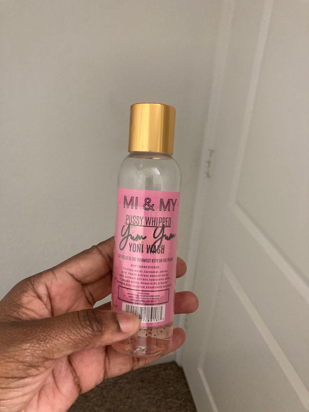 Customer photo review of P*ssy Whipped Yum Yum Yoni Wash