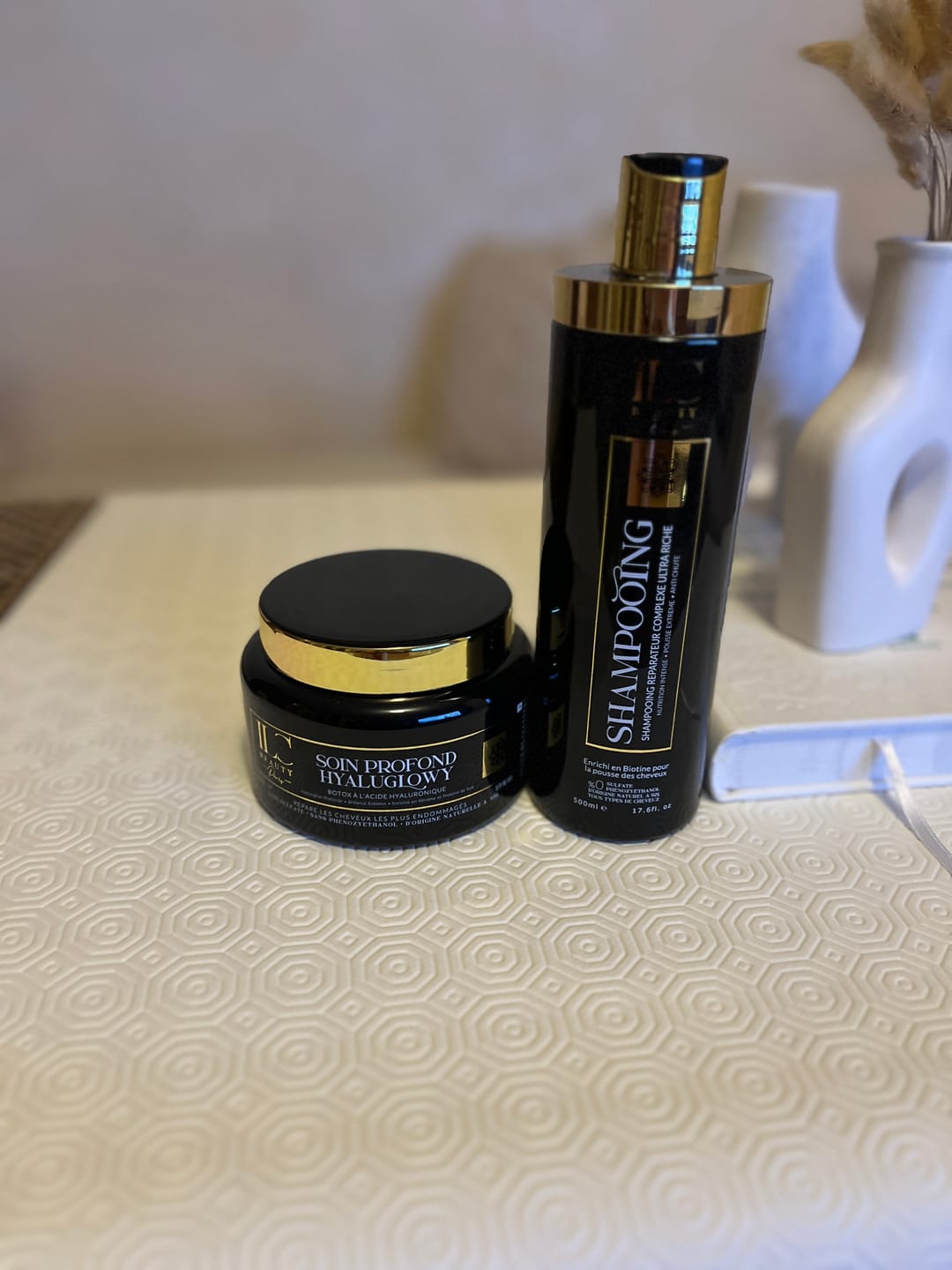 Customer photo review of Routine brillance - Shampoing & Soin