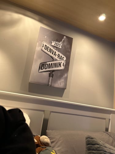 Customer photo review of COUPLES DATE OF LOVE by Cstm Canvas