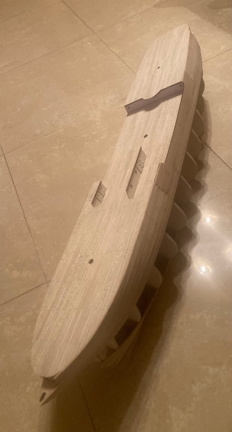 Customer photo review of Maqueta Barco Amerigo Vespucci