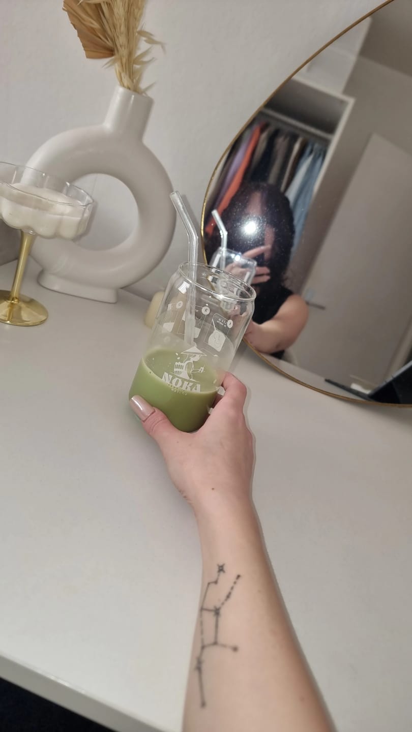 Customer photo review of Verre Dégustation matcha