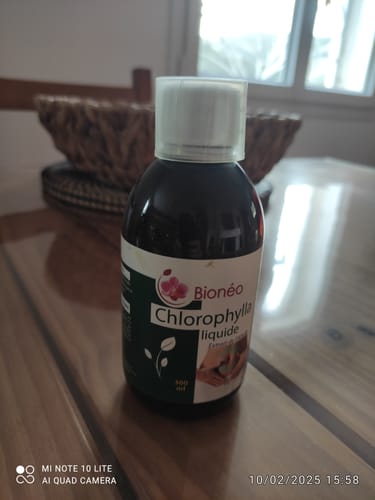 Customer photo review of Chlorophylle liquide-300ml-Bionéo