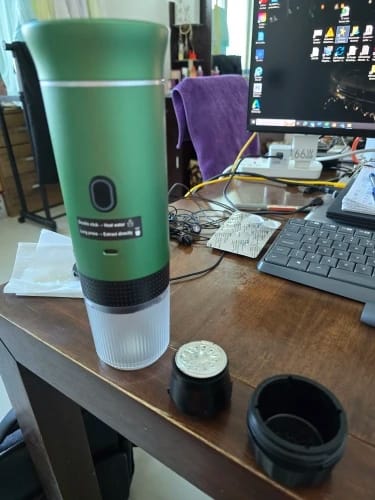 Customer photo review of EspressoGo – Perfecte Espresso, Waar Je Ook Bent