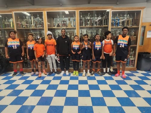 Customer photo review of Custom Reversible Basketball Jerseys with Numbers |  Personalized Double Side Tops