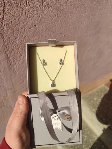 Customer photo review of COLETTE EARRING AND BRACELET SET