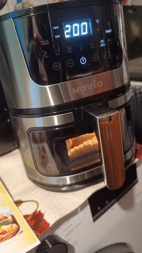 Customer photo review of Air Fryer Novio Grill & Fry