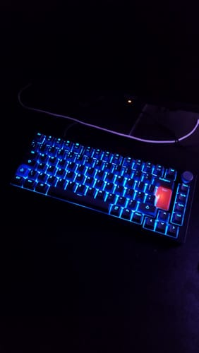 Customer photo review of DrunkDeer A75 - Wired Actuation-Distance-Adjustable Magnetic Switch Keyboard