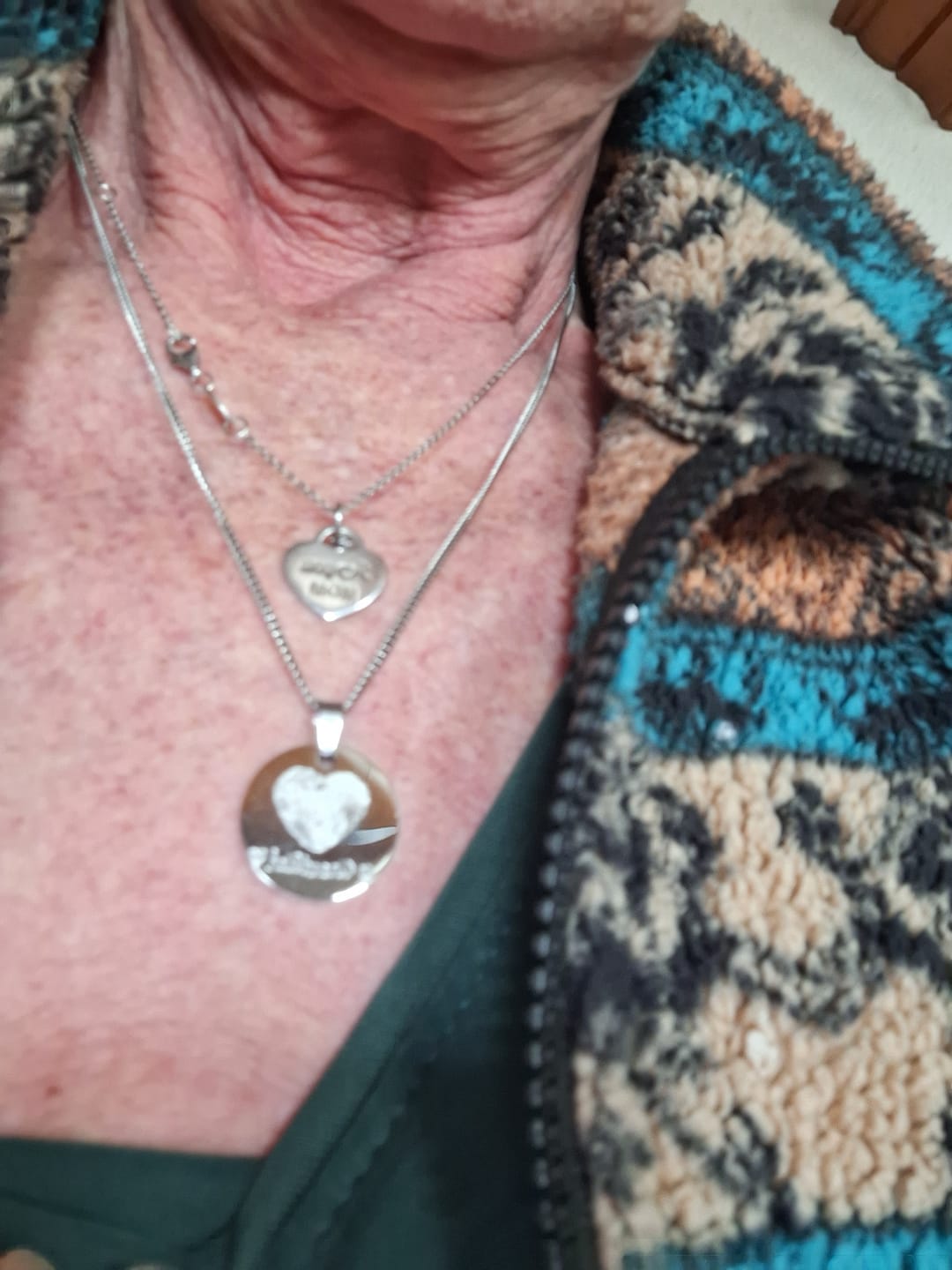 Customer photo review of Halskette Fingerprint