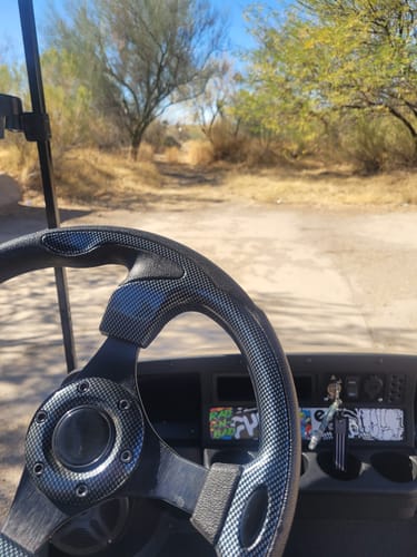 Customer photo review of GREY FLAG KEY TAG