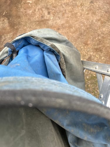 Customer photo review of Lobo Fruit Picking Bag - Light Weight Nylon - Citrus Bag