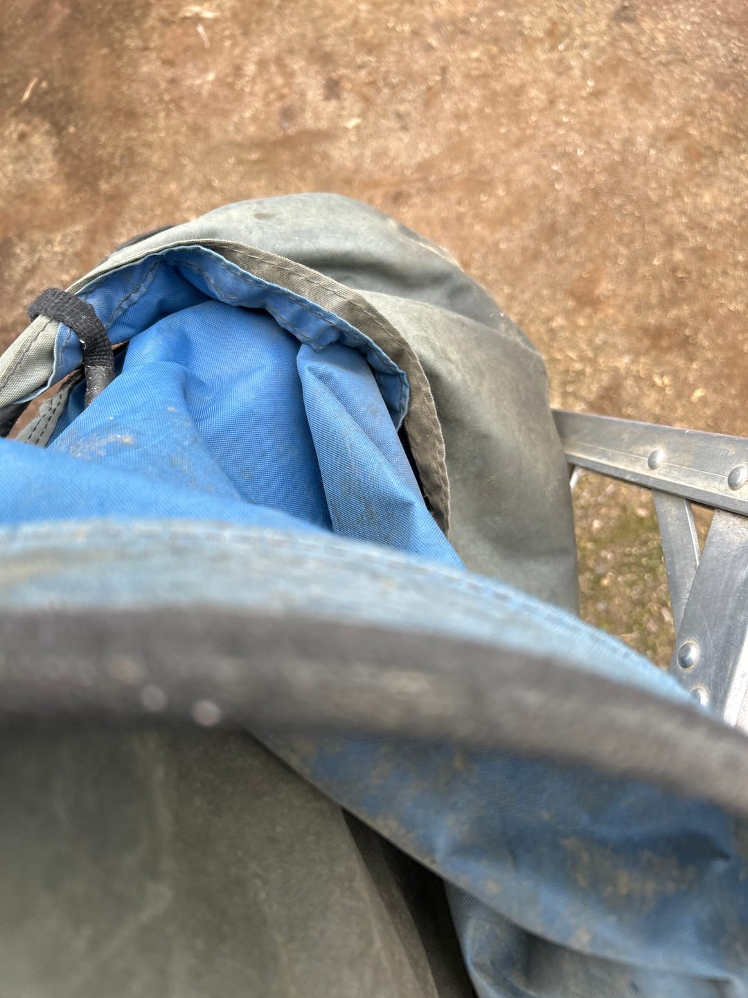 Customer photo review of Lobo Fruit Picking Bag - Light Weight Nylon - Citrus Bag