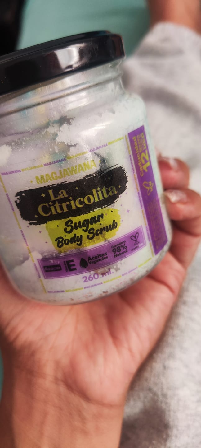 Customer photo review of Sugar Body Scrub La Citricolita