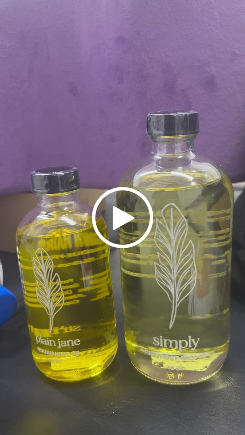 Customer video review of Pre & Post Waxing Oils (PRO Bulk Sizes)