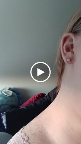 Customer video review of Stud Earrings