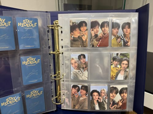 Customer photo review of Custom A4 9-Pocket Pages – V1 – K-Pop Slim Fit