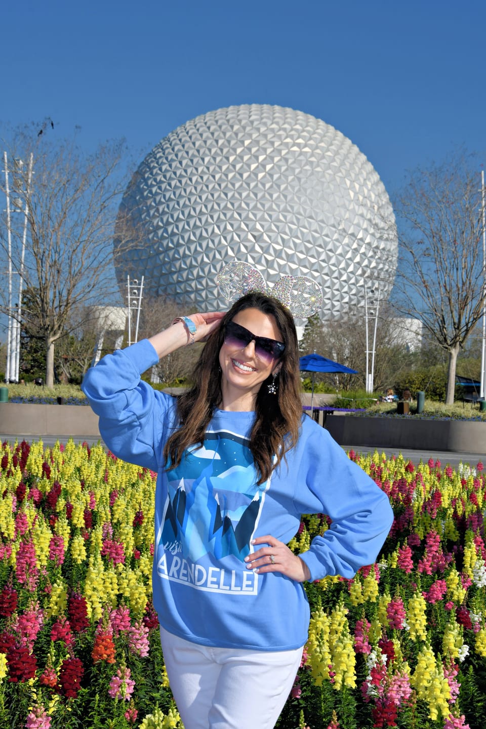 Customer photo review of Visit Arendelle Postcard Pullover