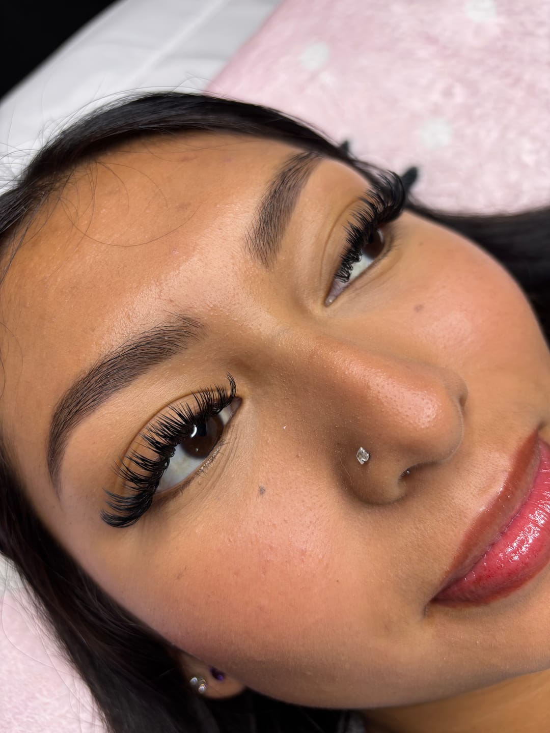 Customer photo review of Cashmere™ Fauxmink Lashes
