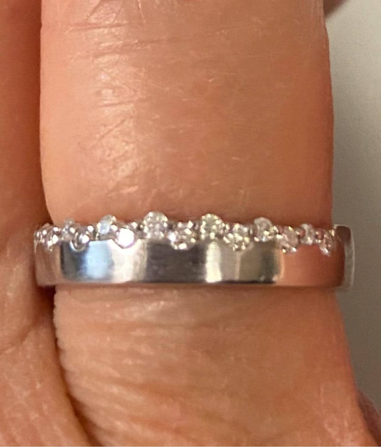 Customer photo review of Forever Bond Floral Ring Set