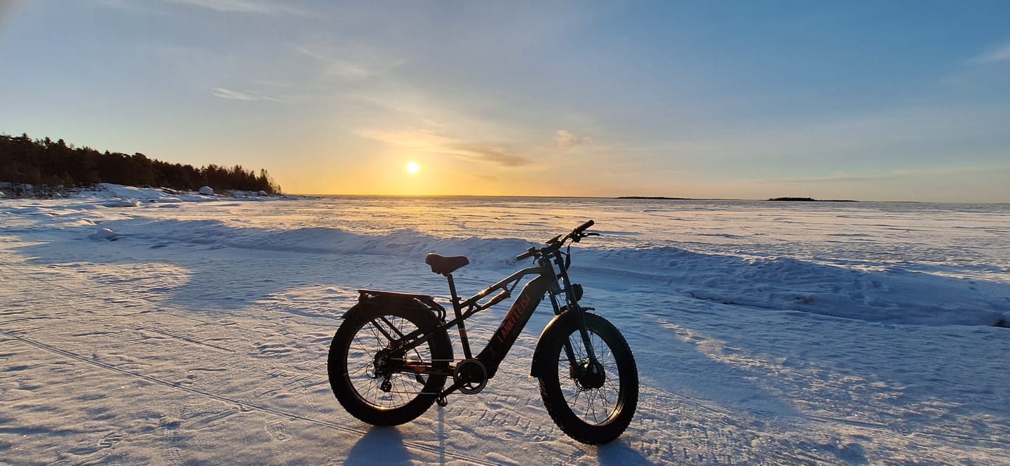 Customer photo review of Lankeleisi MG800 Max 1000W*2 26" Fat Bike Dual Motor Trail E-Mountain Bike 48V 20Ah Battery E-MTB