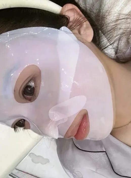Customer photo review of Bio-Collagen Face Mask