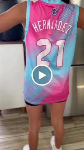 Customer photo review of Custom Reversible Basketball Jerseys with Numbers |  Personalized Double Side Tops