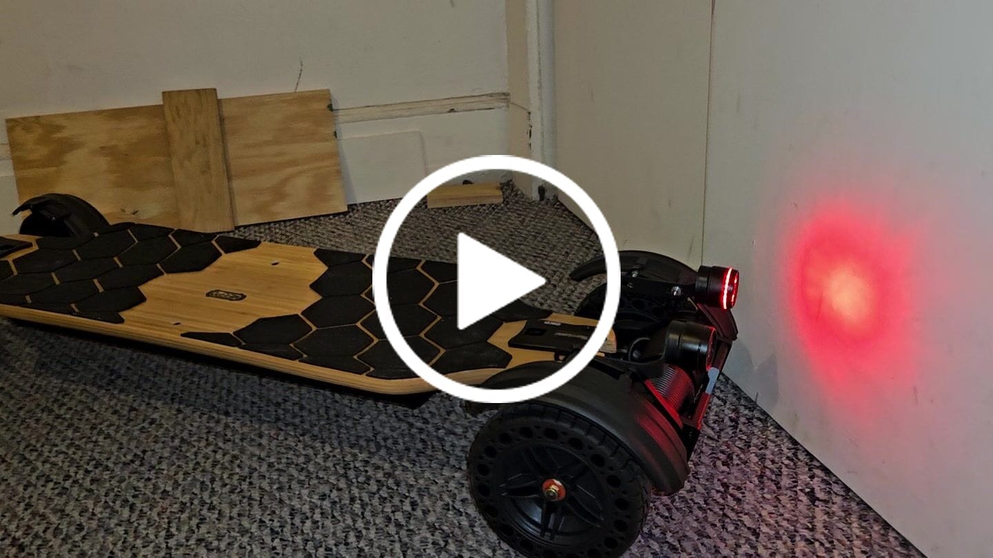 Customer video review of Meepo Tail light for All Boards