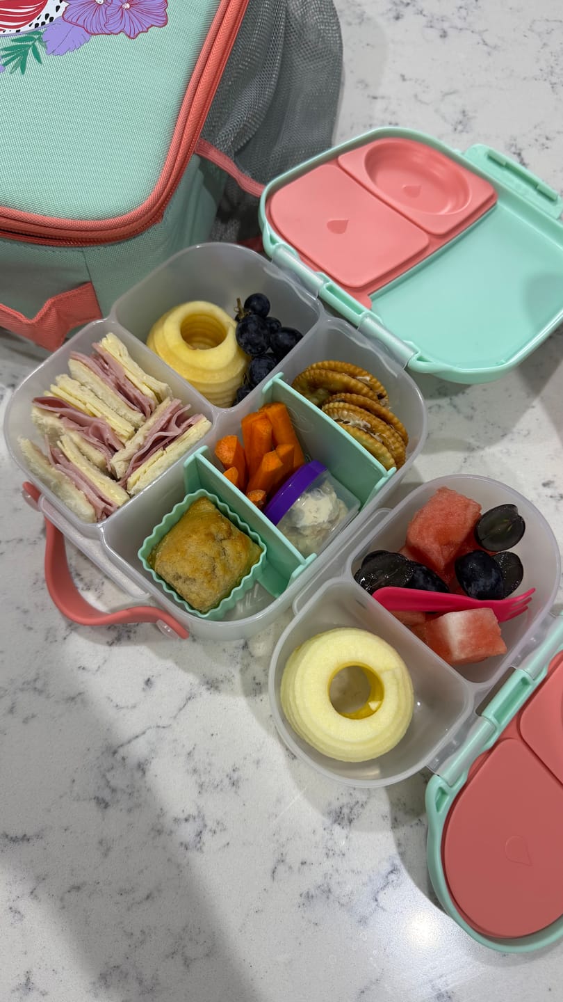 Customer photo review of b.box Snackbox – Disney's The Little Mermaid