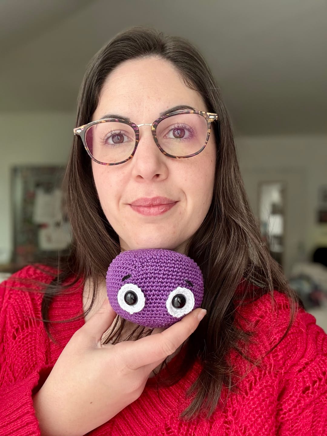 Customer photo review of Kit de crochet  Coraline la pieuvre