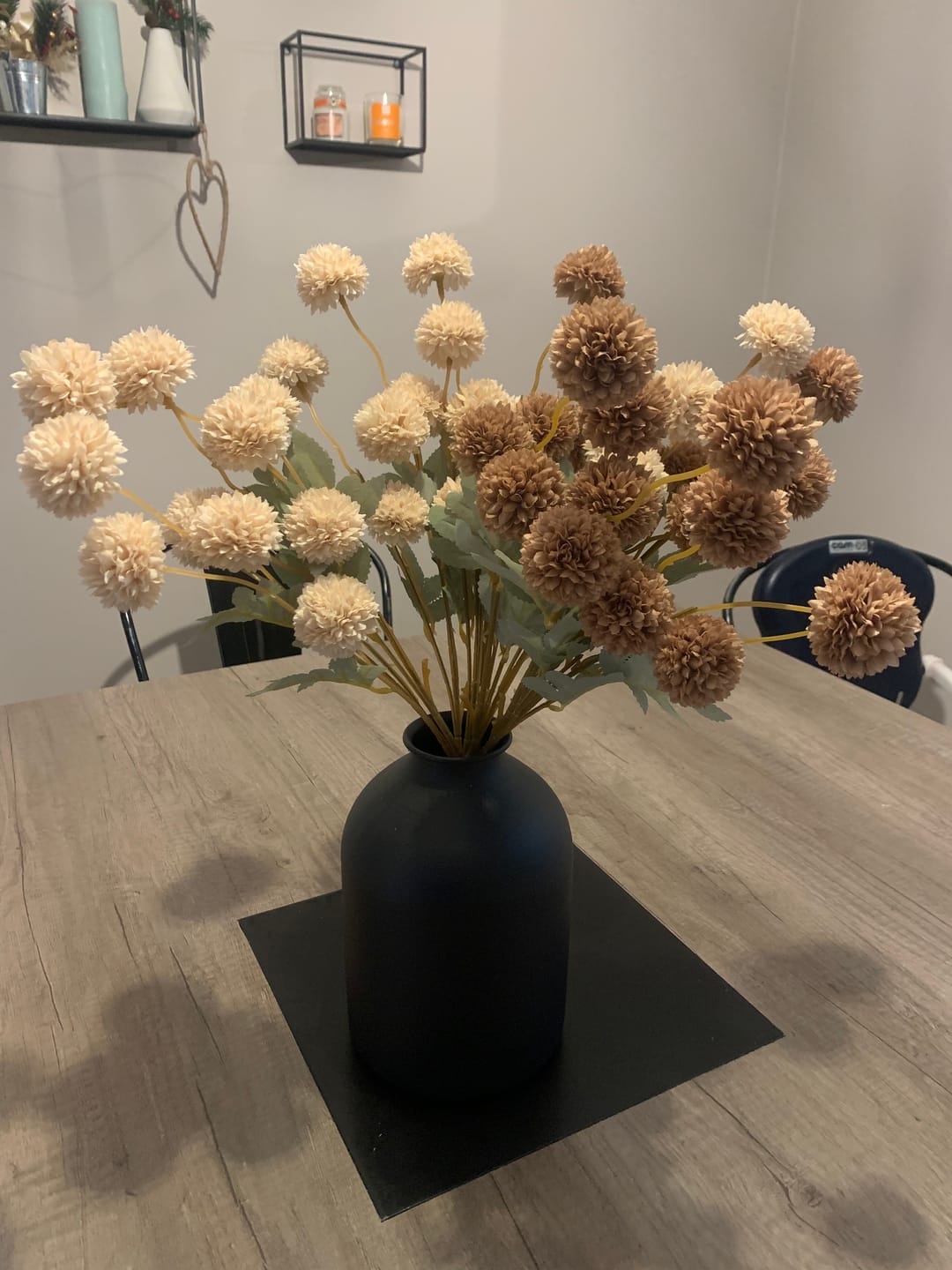 Customer photo review of Casa vase - Noir mat