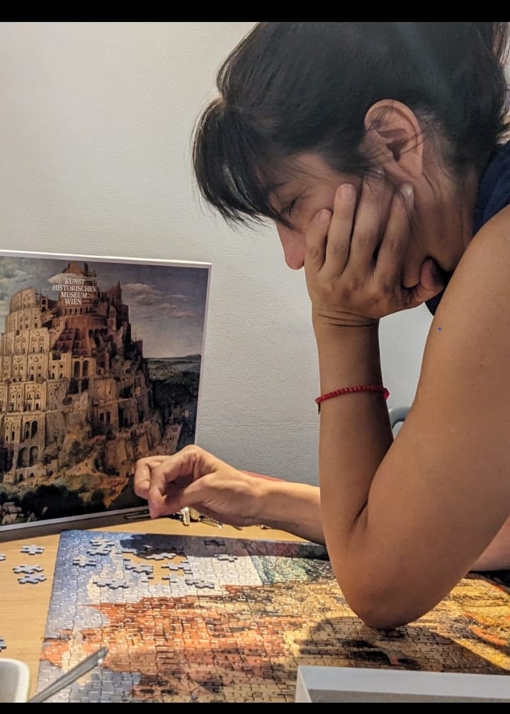 Customer photo review of Puzzle 1000 piezas - Babel