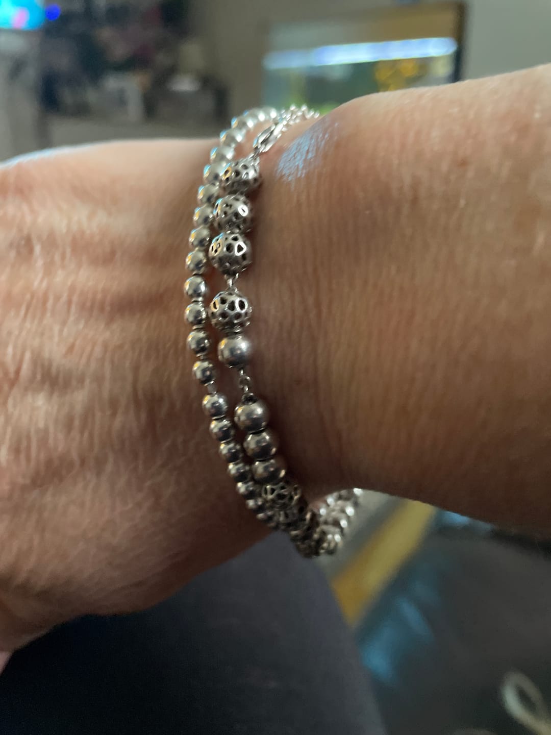 Customer photo review of Allegro Sphere Bracelet