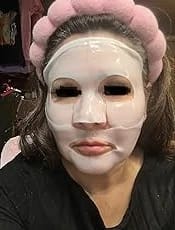 Customer photo review of Bio-Collagen Face Mask