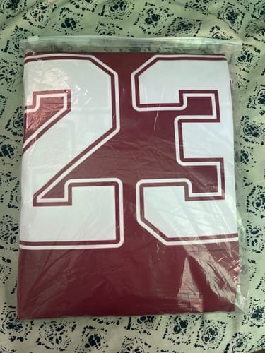 Customer photo review of Custom Kelly Green White Chest Slash Patttern Double Side Sports Uniform Basketball Jersey
