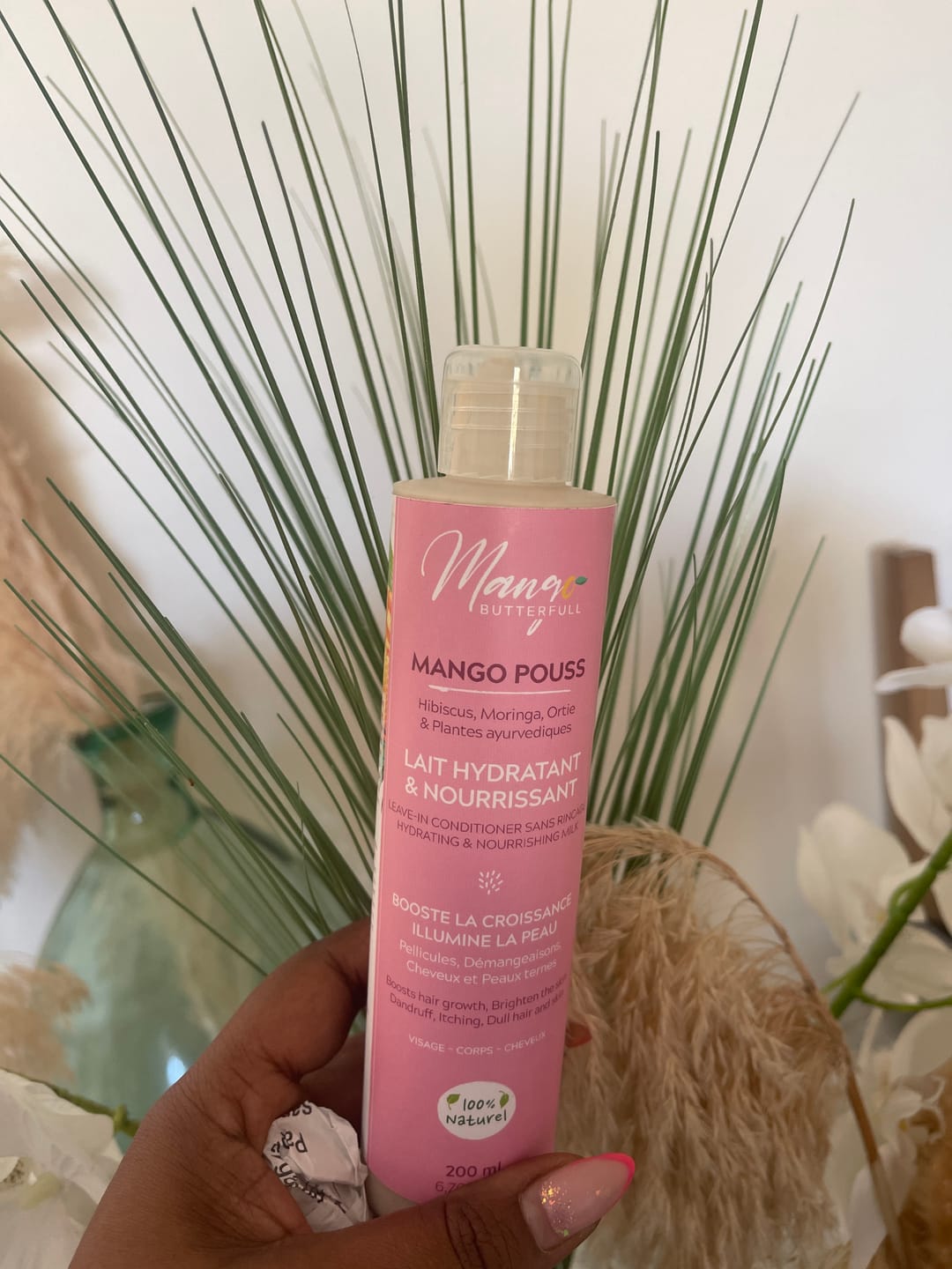 Customer photo review of Lait hydratant et nourrissant - POUSS